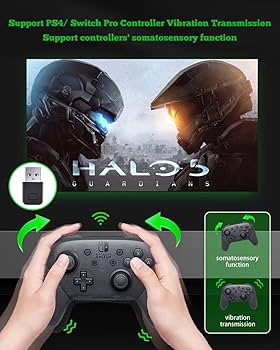 Amazon.com: Wireless Controller Adapter for Official P4 P5